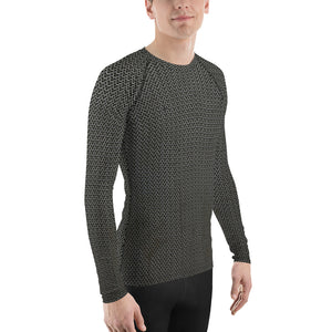 Open image in slideshow, Chain Mail Men&#39;s Rash Guard
